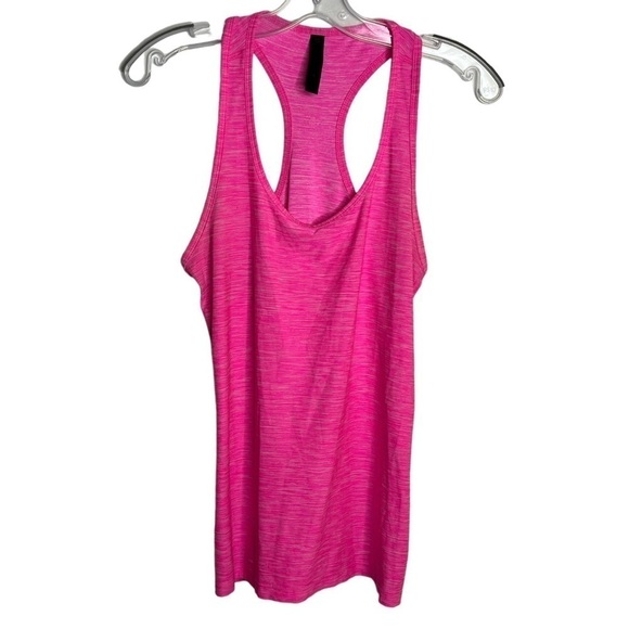 𝅺90 Degree By Reflex Athletic Workout Tank Top Barbiecore Stripes - Picture 1 of 4